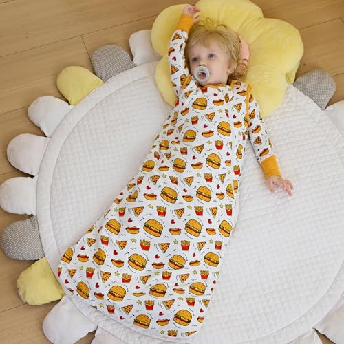 Image of Bamboo Viscose Sleep Sack for Baby, 1.0 & 0.5 Tog Wearable Blanket