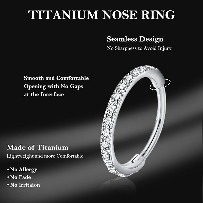 Aucuu 316L Sebészeti Acél Orr Piercing Karika 0.8/1.2 mm - Helix, Septum, Tragus, Conch, Daith Fülpiercing Ékszer
AI: I've created a Hungar