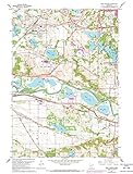 YellowMaps Eden Prairie MN topo map, 1:24000 Scale, 7.5 X 7.5 Minute, Historical, 1967, Updated 1973, 27.23 x 21.53 in - Paper