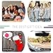 Jetec 12 Pieces Compact Mirrors Bulk Gifts Mini Vintage Pocket Mirrors for Purse Small Portable Folding Round Makeup Stuffs for Travel Daily Use Party Favors Women (Classic Colors)