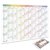 Design orienté vers les objectifs : en tant qu'outil pour fixer des objectifs annuels, le calendrier mural 2026 facilite l'organisation efficace des tâches et des priorités. Assure que les utilisateurs alignent les activités quotidiennes sur des objectifs plus larges, en gardant une motivation élevée tout au long de l'année grâce à un suivi visuel clair et accessible qui favorise la réalisation des objectifs.