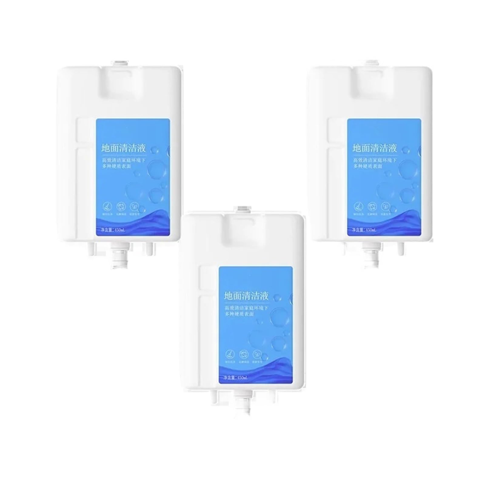 AgaShi Limpiador De Suelo 450ml, Compatibile con Dreame Especial L20 Ultra L10 Prime X10 X10plus,X20Pro Plus (Color : 3PCS)