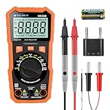 Jesverty 6000 Counts Digital Multimeter Voltmeter Tester with NCV, LCD for AC/DC Voltage&Current, Resistance, Capacitance, Live Wire, Frequency, Temperature, Duty Cycle, Continuity, Diode Measuring