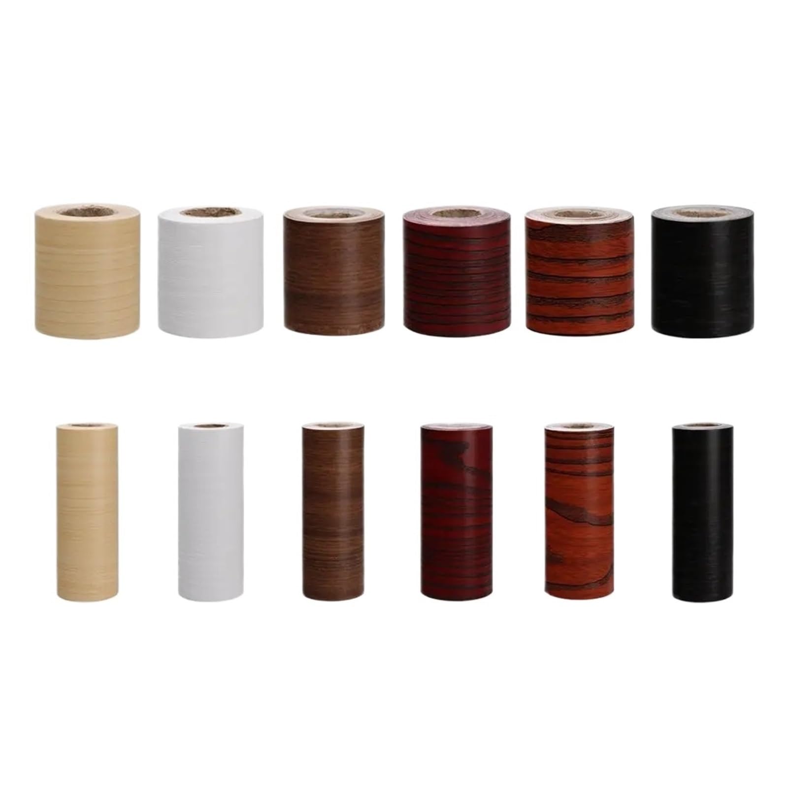 Lckkjhg Dark Brown-10Cmx5m Wallpaper Borders Self Adhesive Self-Adhesive Pvc Waterproof Wood Waist Wallpaper Living Room Skirting Line Vinyl Decals Baseboard(Dark Brown-10Cmx5m)