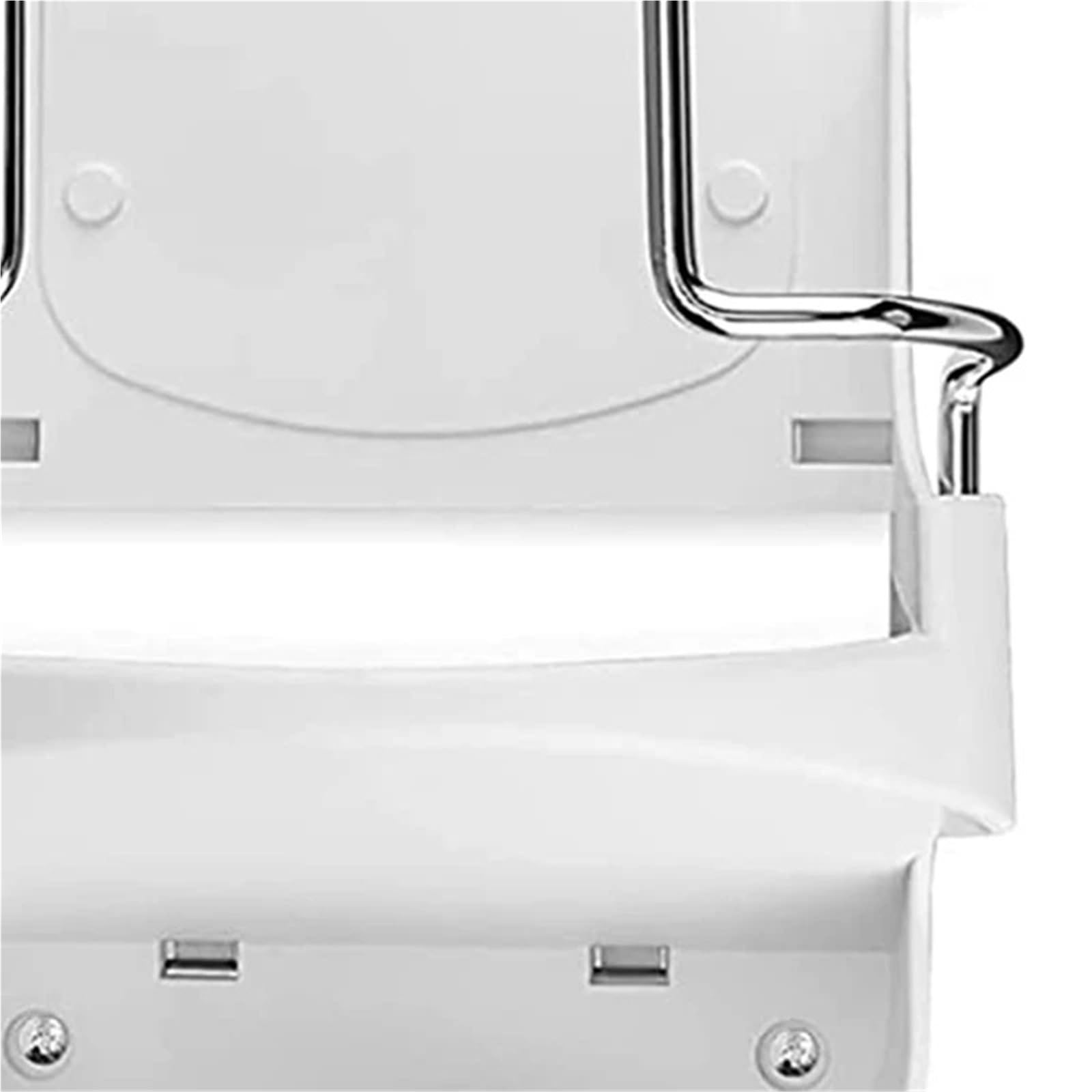 Home Essentials, Supporto per ASSE da Stiro, Supporto da Parete per ASSE da Stiro e mensola portaoggetti per riporre Gli Abiti da Stiro con Ganci rimo