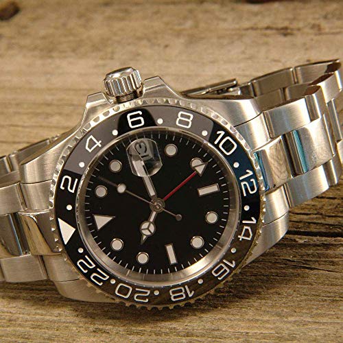 PARNIS WHATSWATCH Sapphire Glass Parnis 40mm Men's Automatic Watch