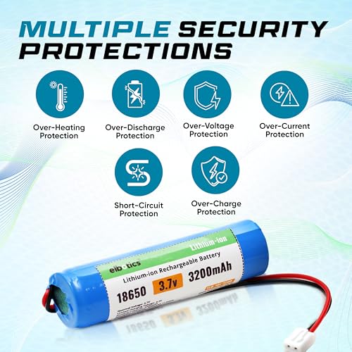 Image of 3.7 V 3200mAh Rechargeable Batteries Lithium-Ion Battery with XH2.54 /2P Connector for DIY Electronic Products Toys Lighting Bluetooth Devices (3200mAh XH2.54)