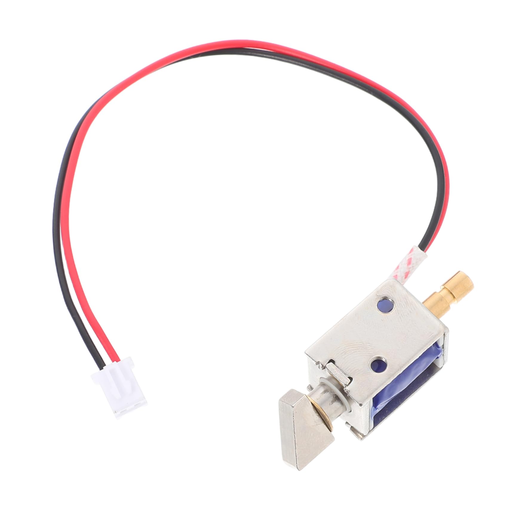 iplusmile 0.43a Electromagnetic Lock Micro Solenoid Valve Push Pull Type Solenoid Electric Latch Mini Linear Actuator