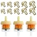 Produktbild Globaldream Benzinfilter, 12 Stück Kraftstofffilter mit Magnet Universeller Kraftstofffilter Inline Kraftstofffilter und 25 Stück Federklemme(6 mm, 7 mm, 8 mm, 9 mm, 10 mm)