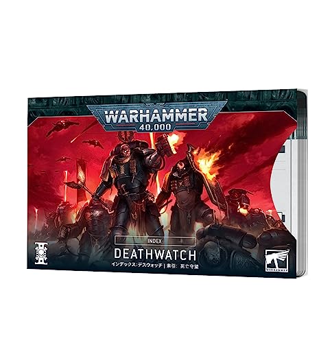 Games Workshop - Warhammer 40.000: Karteikarten - Deathwatch (10. Ausgabe)