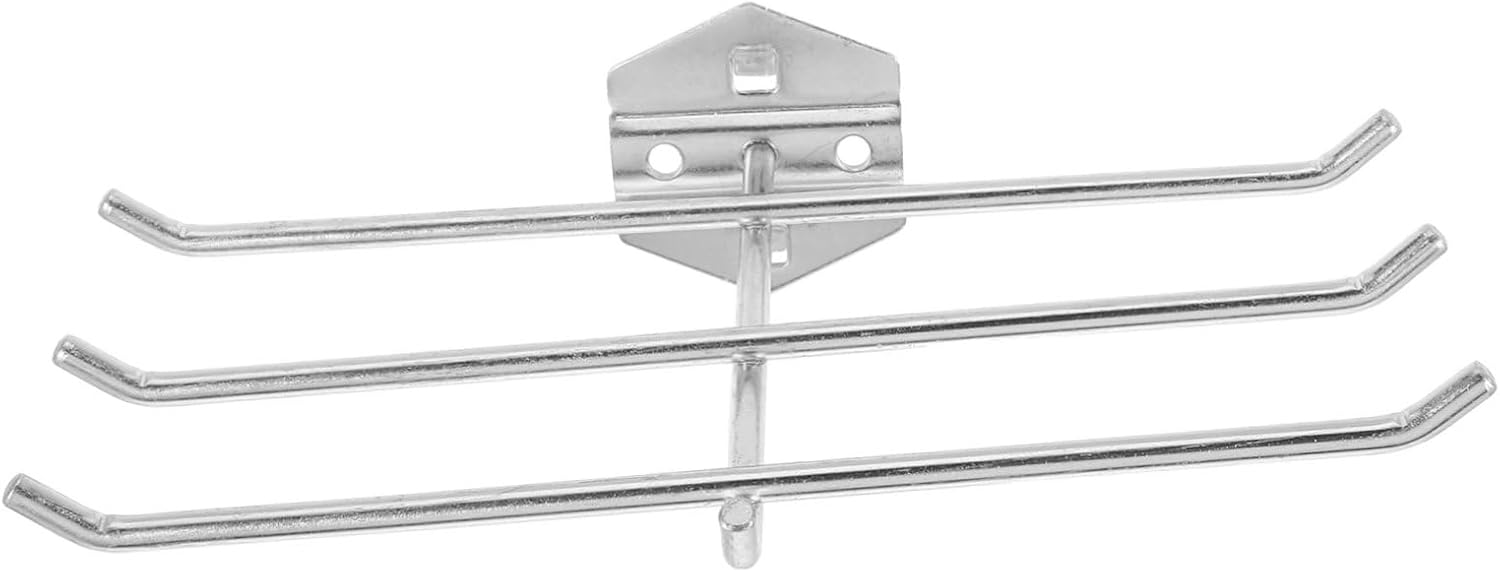 Metal Pegboard Hooks Arms Tool Hangers for Efficient Garage Organization Strong and Sturdy Design for Hanging Brooms Ladders and Garden Tools Space-Saving for Optimal Storage