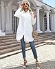 jinghuiyue Women's Casual Button Down Shirts Long ... #2