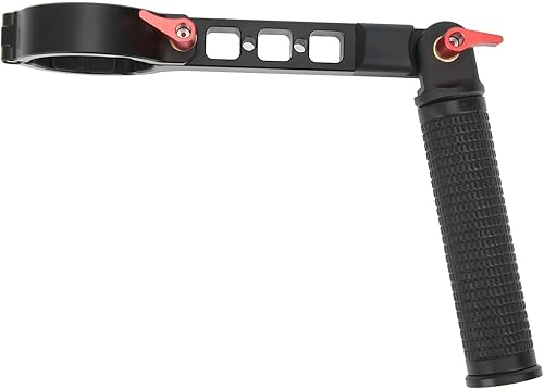 Mango de metal - Montaje en el cuello - Soporte de brazo de extensión - Estabilizador de ángulo ajustable - Agarre de mango de cámara - para ZHIYUN