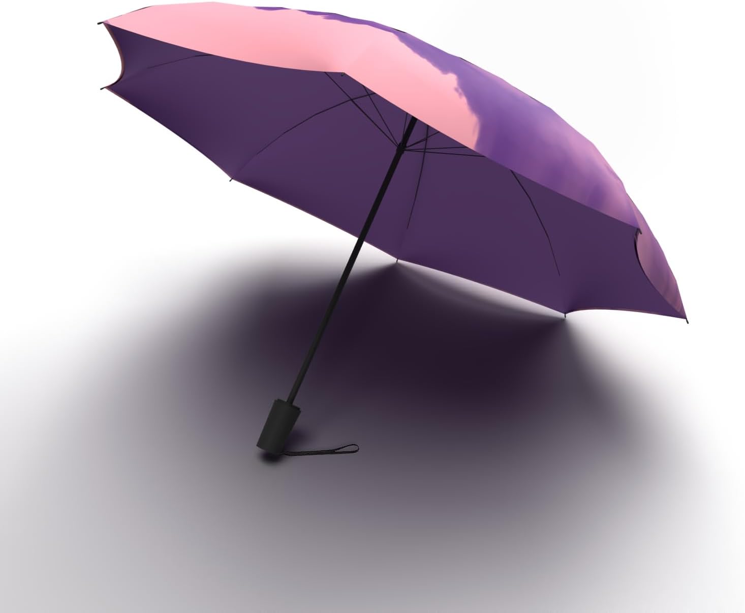 Jumble & Co Compact Waterproof Automatic Umbrella