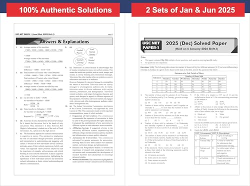 Image of Disha 56 Year-wise NTA UGC NET / JRF / SET Paper 1 (Compulsory) Teaching & Research Aptitude Previous Year Solved Papers (2026 - 2005) 10th Edition | PYQs Question Bank | National Eligibility Test 2027