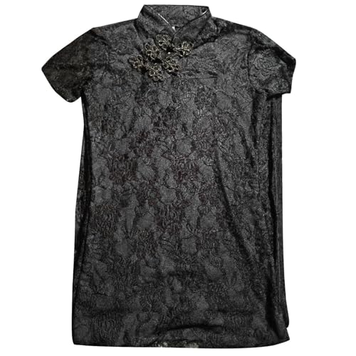 Vestido De Encaje para mujer largo modificado elegante 4