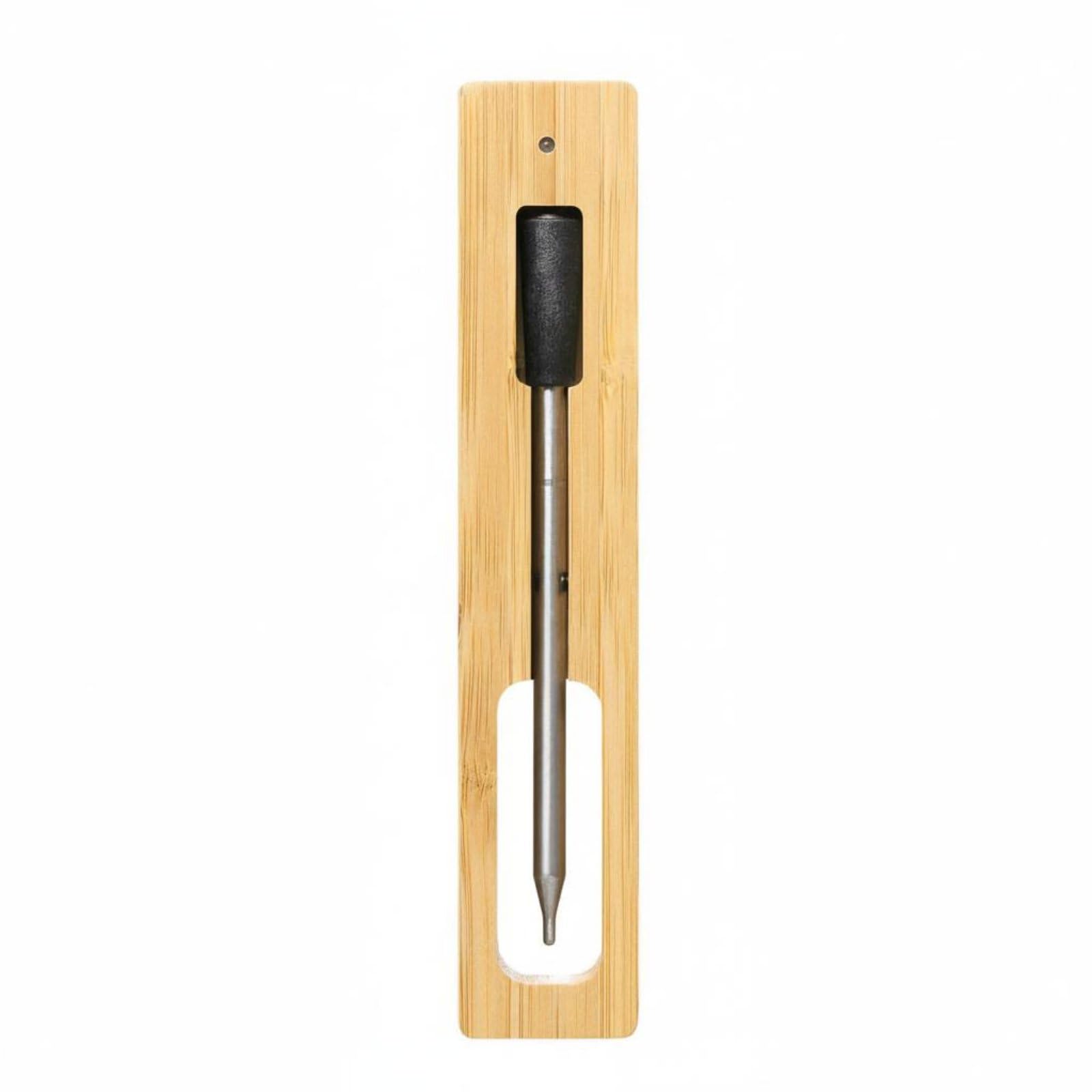 Termometro Carne Bluetooth Ricaricabile Termometro Carne con App Ricarica USB Sonda Termica Smart per Cuochi Domestici, Griglia, Sonda Lunga Singola + Modello Quadrato