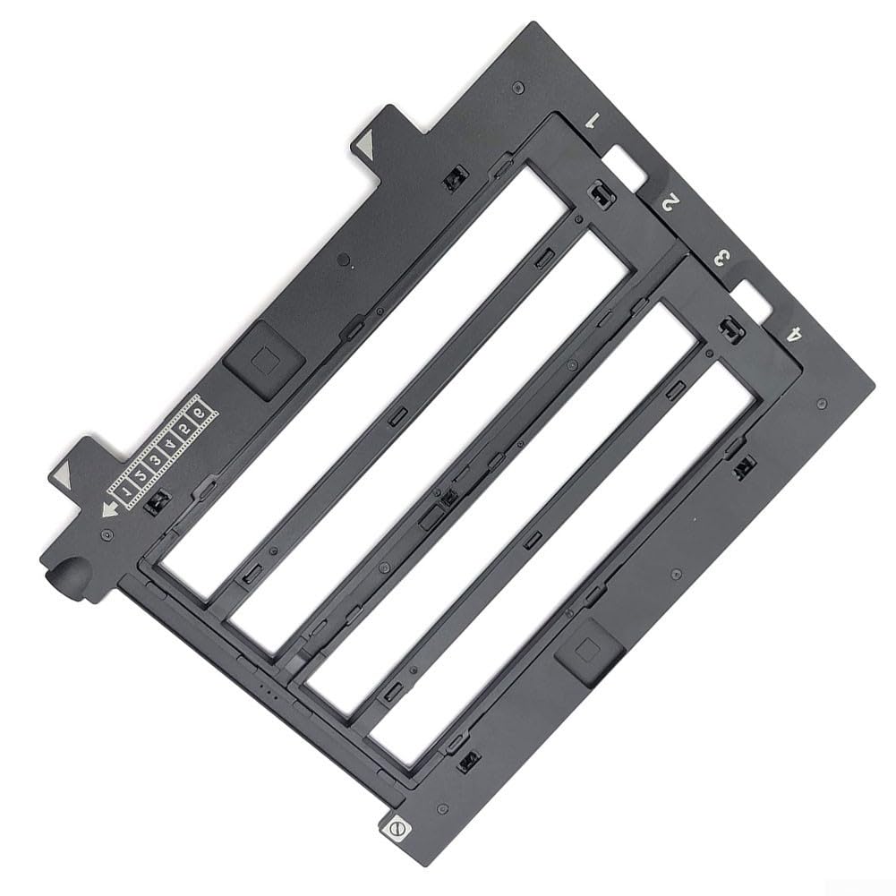 Supporto per striscia di pellicola da 35 mm per V700 PHOTO, V750 PRO, V800, V850, 4990, per GT-X900 e per scanner GT-X970 - guida per diapositive foto negative/positive in ABS (senza vetro)