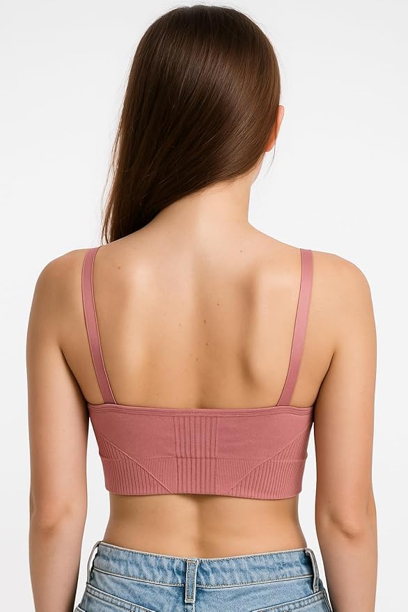 Image of Women's Maternity Nursing Bra, Front Open with Button Closure, Wirefree Padded, Seamless Inner, with Tube Bra,Pack of 1 (Free Size 30,32,34)