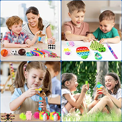 Singrace Fidget Toys Pack For Kids: Stocking Stuffers For Kids Party Favors Carnival Treasure Classroom Prizes Gifts Boys Girls,Sensory Toys Bulk Stress Relief Anxiety Relief Tools Autistic Adhd Toys #TOP1