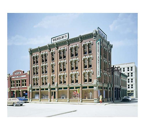 DESIGN PRESERVATION MODELS N KIT DPM Wilhelmi Mercantile by Woodland Scenics