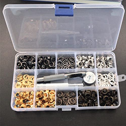 Kit d'oeillets en métal pour éviter le déchirement des tissus - 6