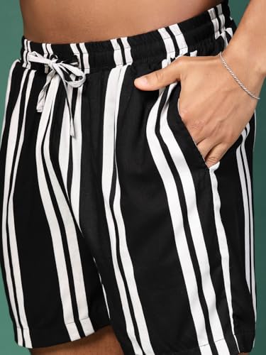 Image of Rigo Printed Co-Ord Set for Men | Casual Shirt & Shorts Night Suit Set | Lounge-wear Nightdress Pajama Set for Mens & Boys | Night Wear, Beach Wear, Vacation Wear Outfit