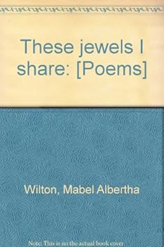 Unknown Binding These jewels I share: [Poems] Book