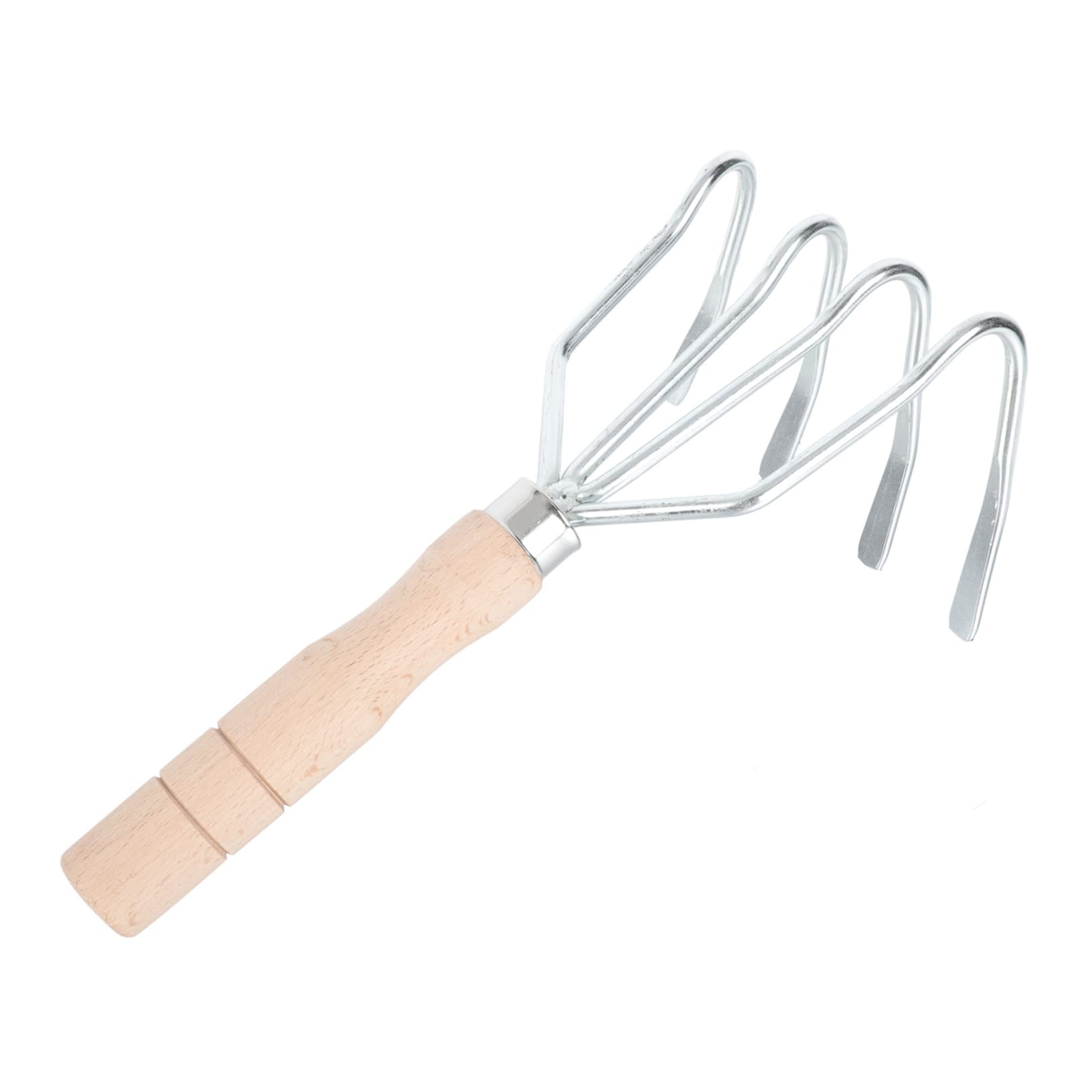 Toddmomy 2pezzi Rastrello Da Giardinaggio Denti Strumento Manuale Per Lavorare Terreno Per Allentare Suolo e Scavare Tuberi Manico Ergonomico Per Maggiore Comfort e Controllo