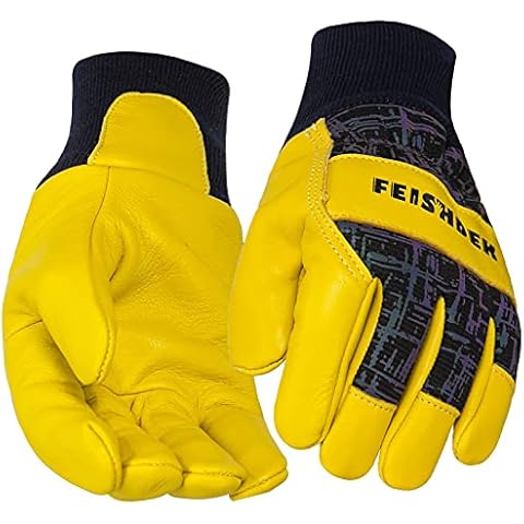 FEISHDEK Protective Gloves for Children, Black, Small - 3-5 Years Old Cover