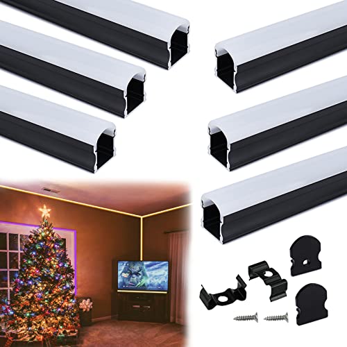 Tira de LED Muzata 16.4FT 3535 Multicolor DC12V miniatura 6