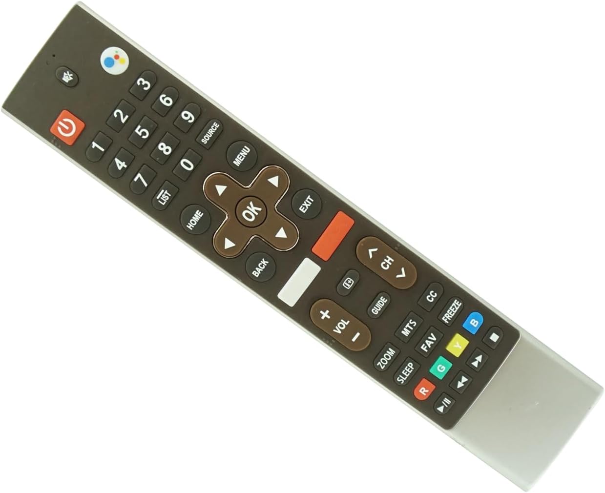 HCDZ Replacement Voice Remote Control for MarQ by Flipkart 43SAFHD 43-inch Full HD Smart LED TV