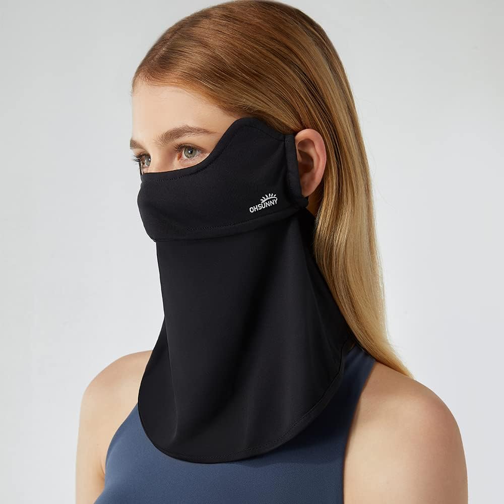 Sun UV Face Mask UPF50+ Neck Gaiter Scarf Breathable Cooling Face Cover for Outdoor Activities - Image 2