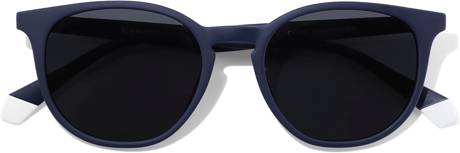 Polarized Womens Round Sunglasses Retro Trendy Sun Glasses UV protection Shades Square Vintage - Image 2