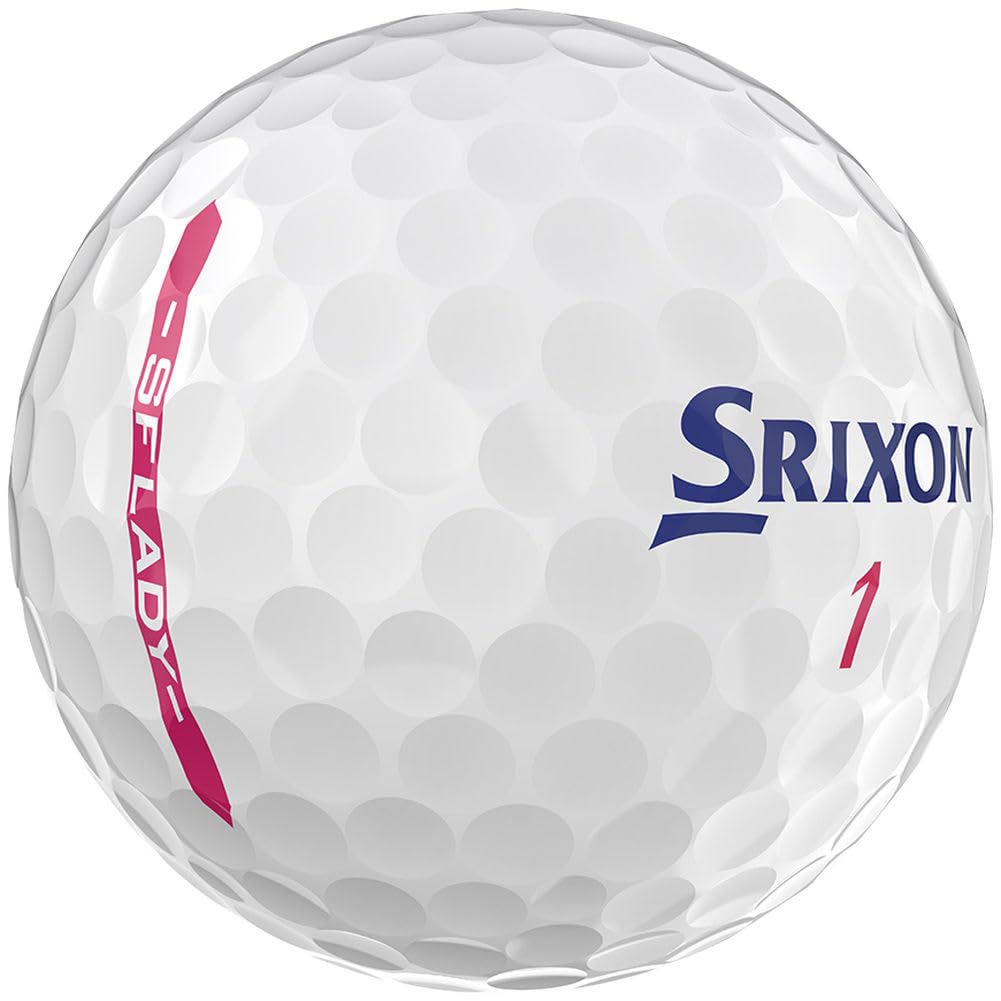 Srixon Soft Feel Lady Golf Balls (Soft White, 3pk) 1 Sleeve 2025