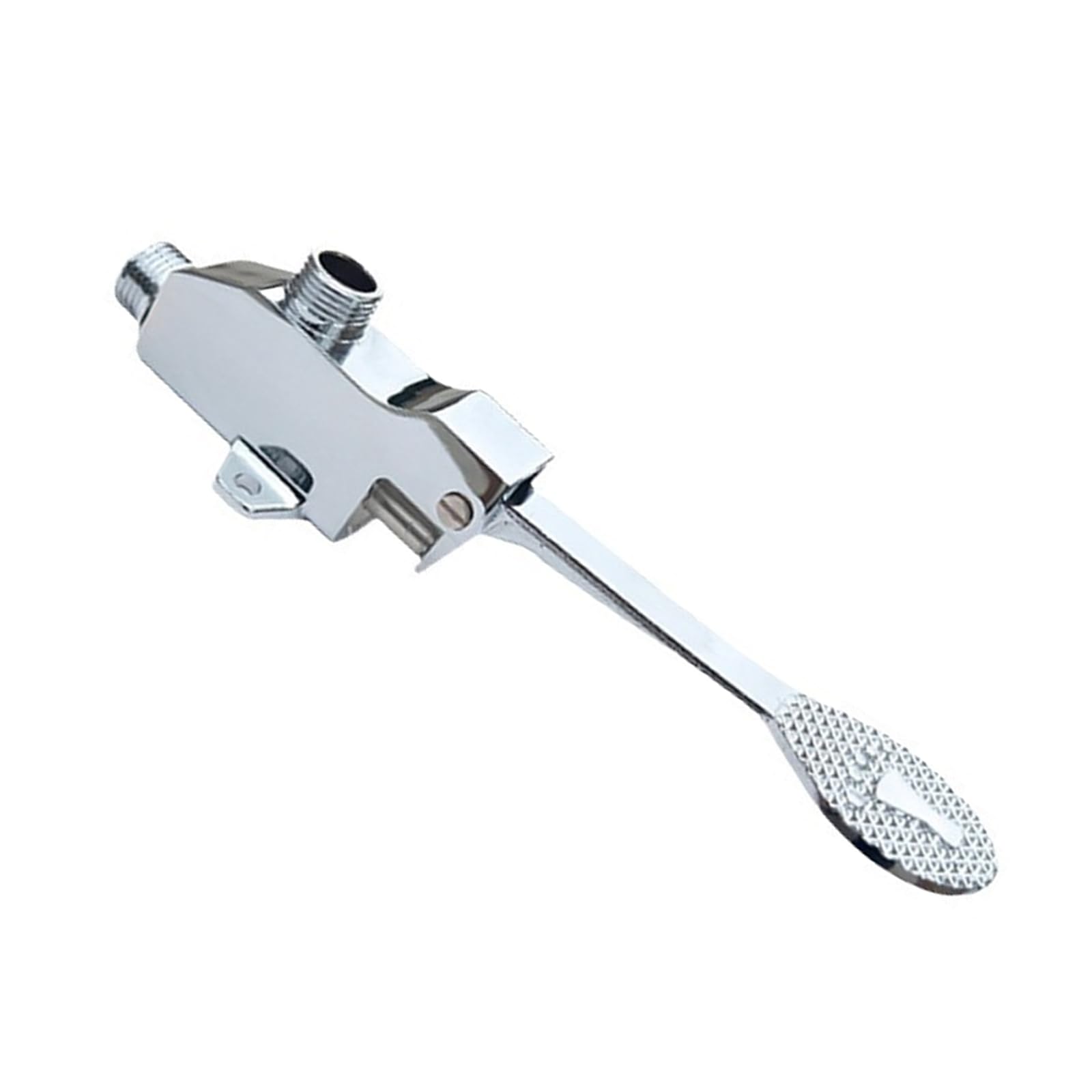 Vanne de chasse d'eau au pied robuste - Kit de robinetterie pédale toilettes publiques