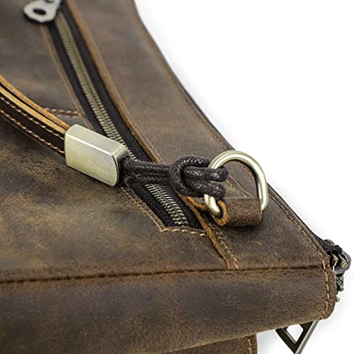 Sac de voyage pour hommes avec compartiments et sangle de main - 5