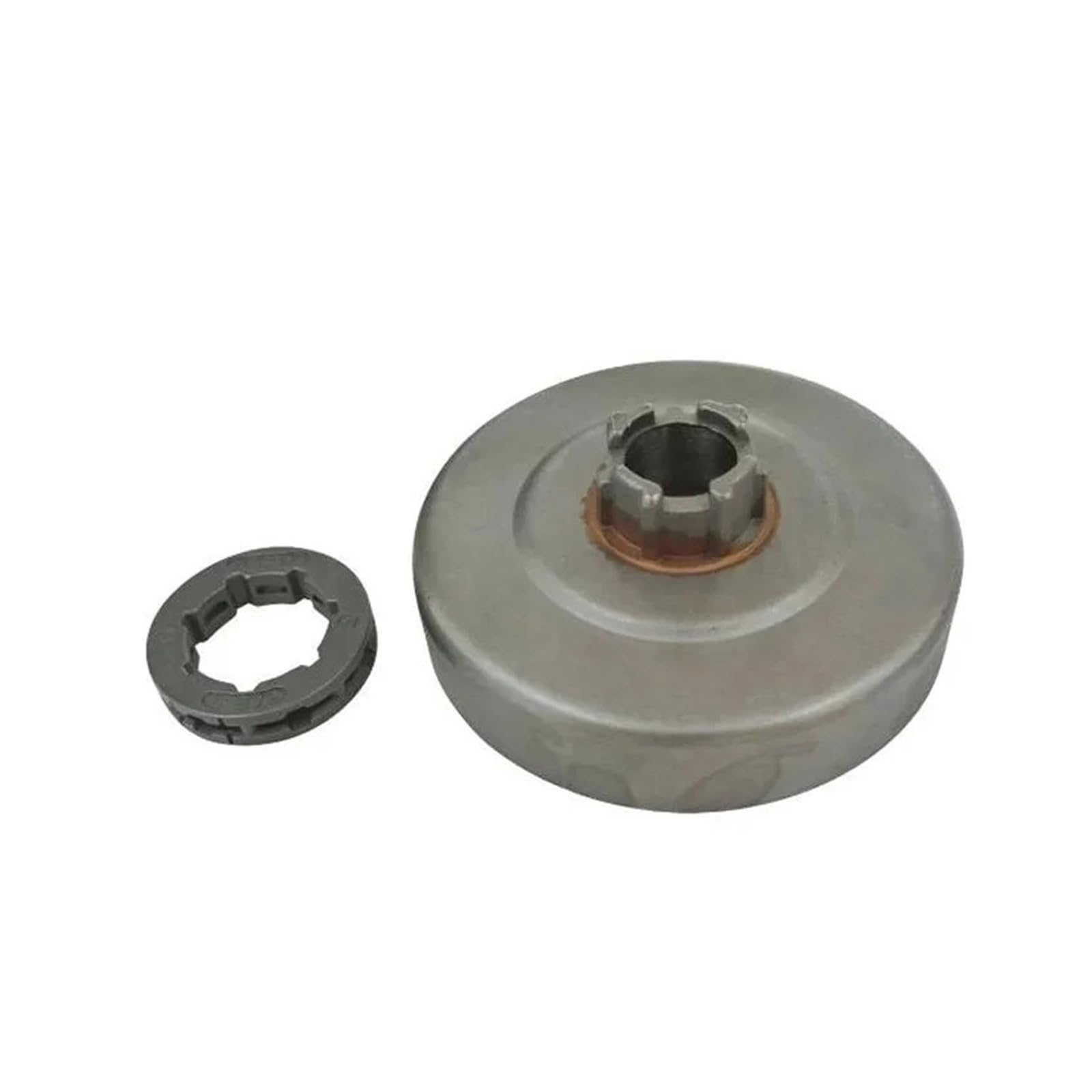 Piezas de cortacésped: Tambor Embrague y Kit llanta Dentada 8 Dientes 3/8", Compatible con los Modelos 272, 272XP, 268, 266, 66 61