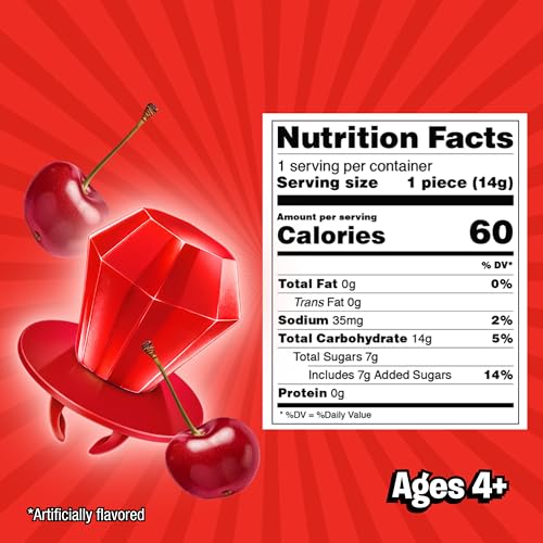 Image of Ring Pop Red Candy Lollipops, 30 Ct Bulk Individually | Wrapped in Red Cherry Flavor, Full Size, Fun Hard Candy For Birthday, Party Favors, Bachelorette Parties & Gifts For Kids