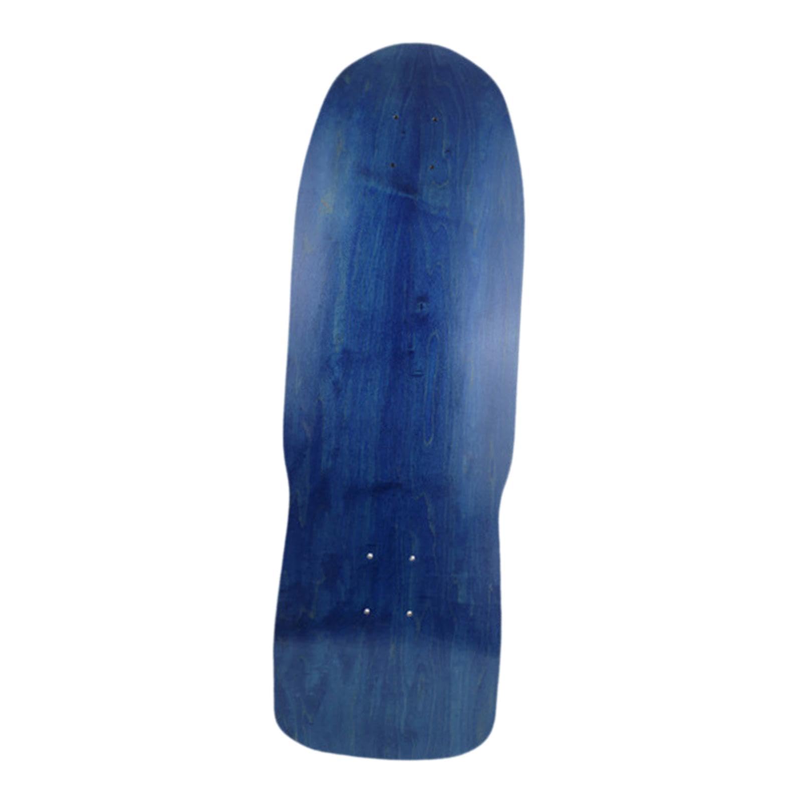 kowaku Planche de Skateboard Vide Plateau Bois Accessoire Skate Polyvalent Facile à Transporter Peinture Artistique Convient pour Utilisation Adulte
