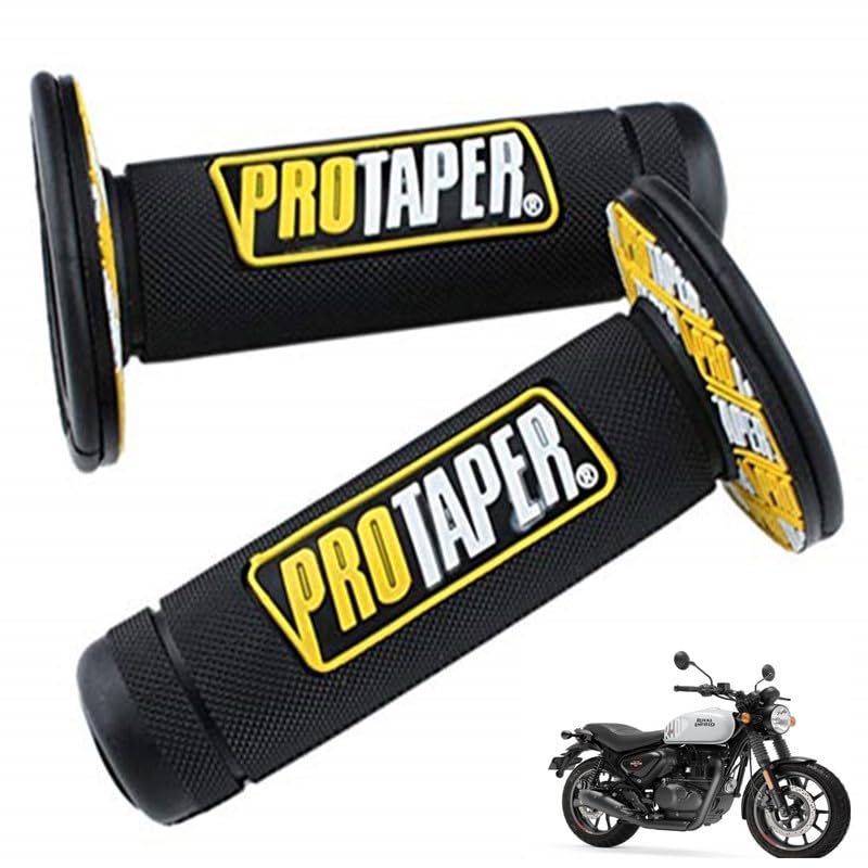 GadiParts Bike Universal Handle Bar Grip for Universal for Bike (Yellow & Black) Pack of 2 Compatible with RE Himalayan (B0CYXG57KF) Amazon Price History, Amazon Price Tracker