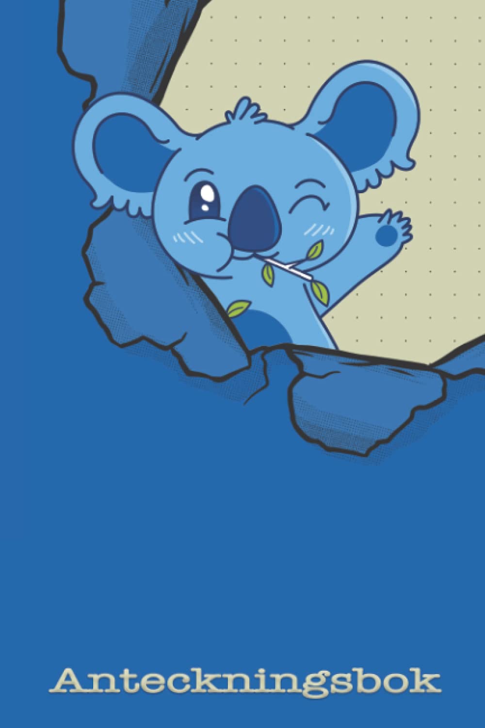 Koala anteckningsbok för att spela in uppgifter och idéer: Anteckningsbok för Australiens fans: Prickad anteckningsblock 120 sidor ungefär A5-format; Pricknät 6x9 "