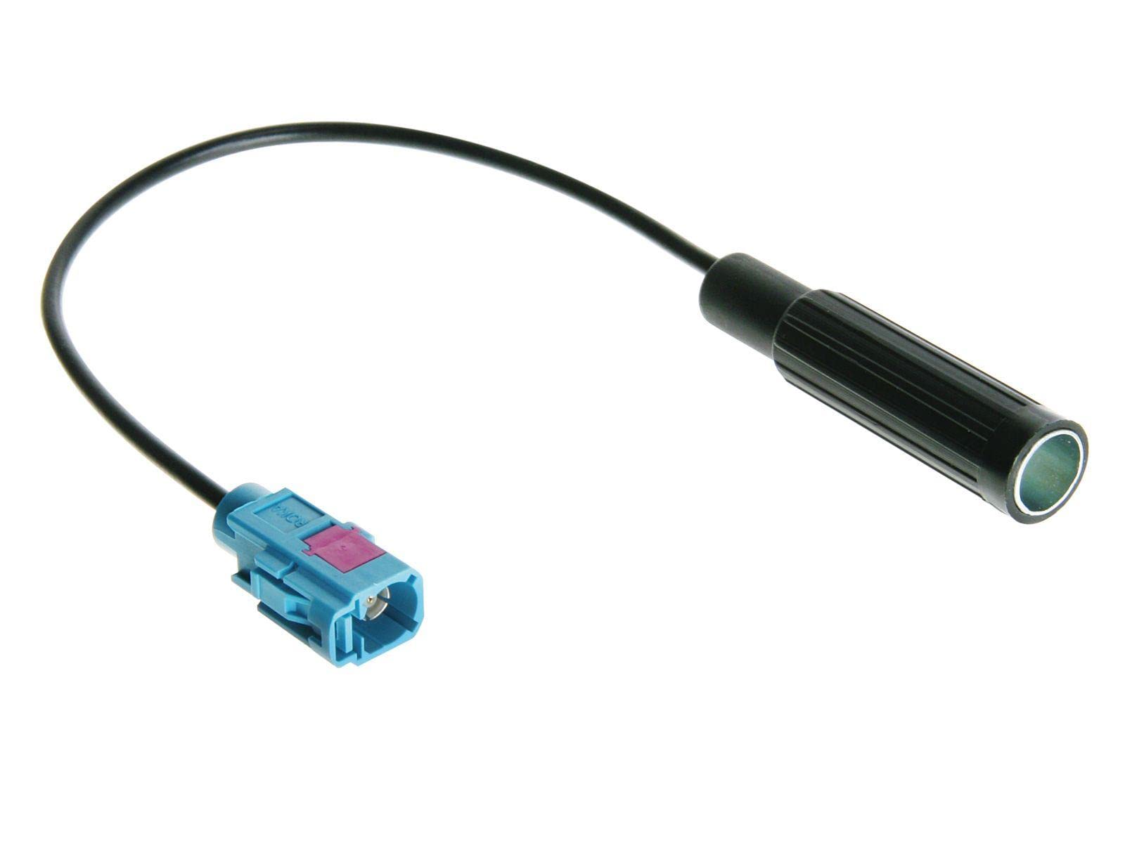 Dietz 41126 - Aktiver DAB/FM Antennensplitter - Fakra (Buchse) / DIN (150 Ohm Buchse/Stecker)