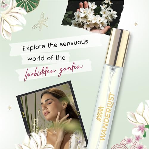 Image of Nykaa Wanderlust Forbidden Garden Eau De Parfum I Travel size, mini Perfume for Women - 16 ml I Jasmine and Magnolia Perfume | Long-Lasting, Travel‐Friendly, Vegan,Paraben‐Free, IFRA Certified