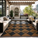 Lahome Reversible Checkered 8×10