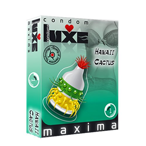 Luxe 4750006 Hawaii Cactus Condom : Amazon.com.be: Health & Personal Care