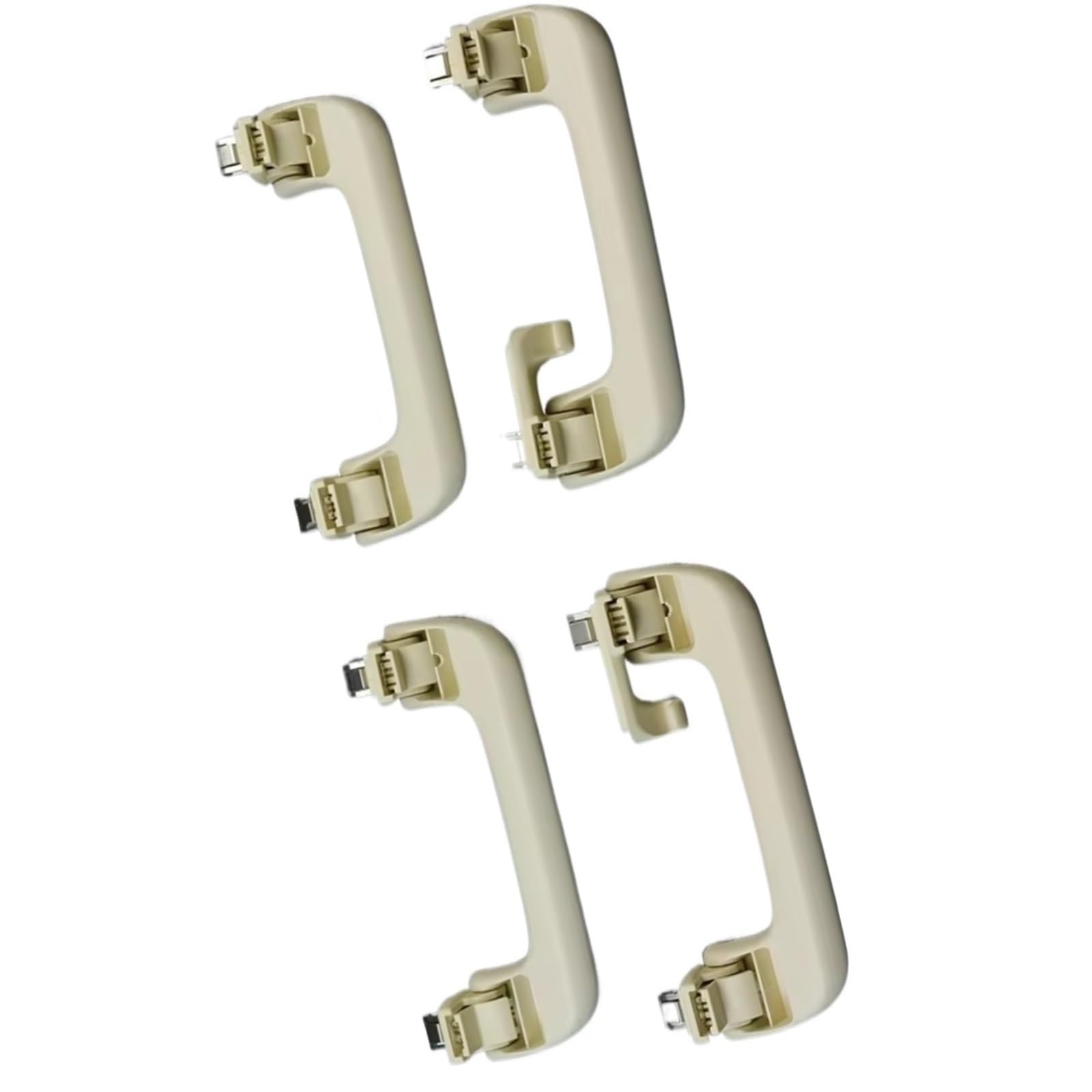DSEQOPHH Auto Interior Grab Rail Compatible with A4 for S4 for Avant for Quattro 2009-2014 Car Interior Headliner Handle Replacement Accessories 4PCS 8R0 857 607H