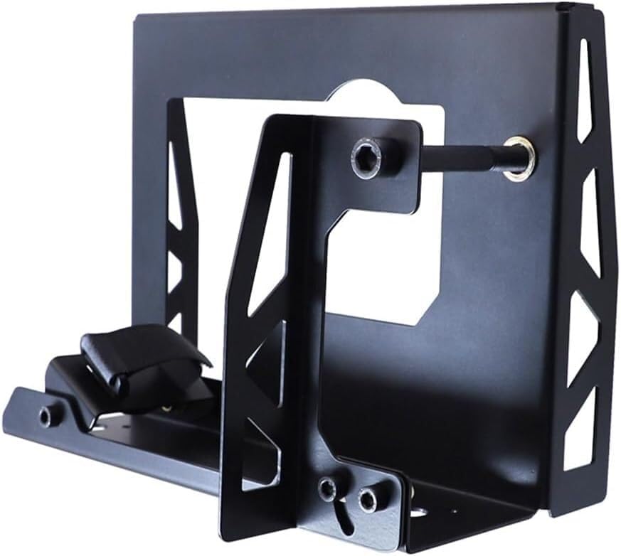 Hand Plane,Wood Planer,Wood Shaver,Flip Planer Stand Electric Planer Inverted Bracket, Woodworking Planing Support Practical Household Flip Mount Tool Rack, Black