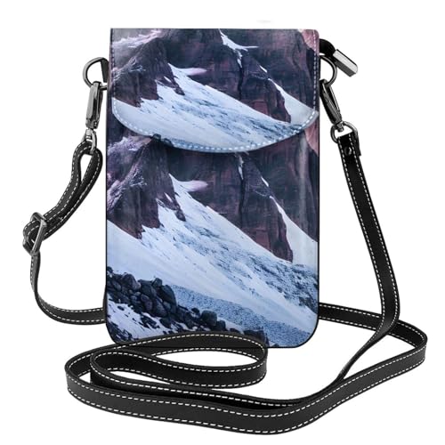 Petit sac en cuir pour téléphone portable finitions soignées style intemporel