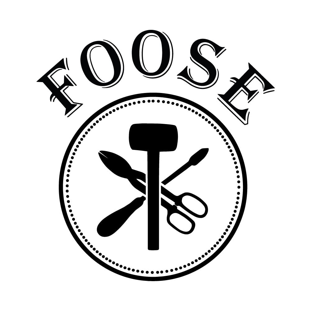 Foose Ausstechformen für Weinproben, 4-teiliges Set, 10,2–12,7 cm, Trauben, Weißblech, Stahl, USA